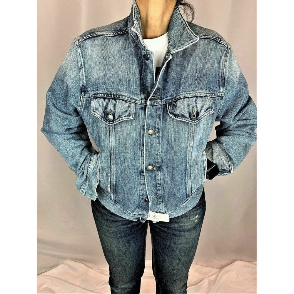 Armani Jeans AJ Medium Wash Denim/Jean Jacket